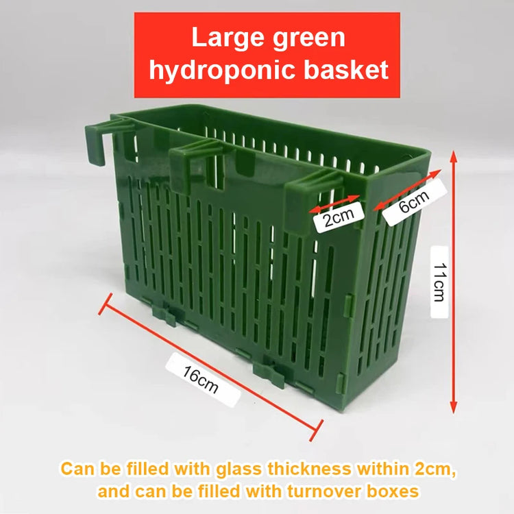 Fish Tank Hanging Planter Aquatic Plant Holder Heat-resistant Hydroponic Basket Aquarium Underwater Aquatic Plants Basket