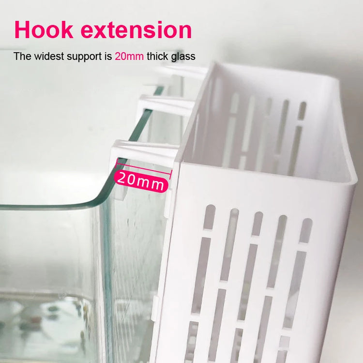 Fish Tank Hanging Planter Aquatic Plant Holder Heat-resistant Hydroponic Basket Aquarium Underwater Aquatic Plants Basket