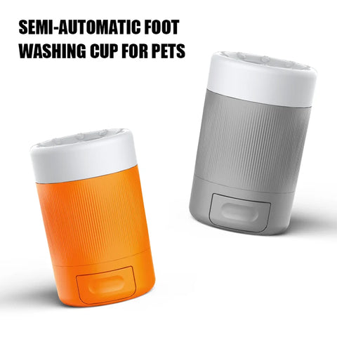 Dog Paw Cleaner Cup For Dog Out Cleaning Grooming Pet Foot Washing Cup For Small Medium Dogs/Cats Pet Foot Cleaner Automatic