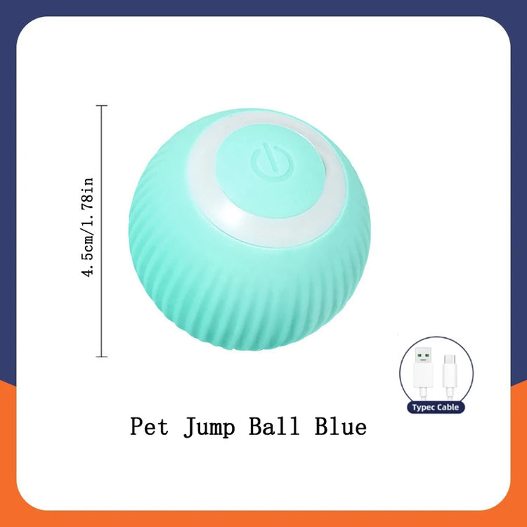 Smart Electronic Dog Toy Ball | USB Automatic Moving & Bouncing Pet Toy | Interactive Puppy Gift | Cat/Dog Products