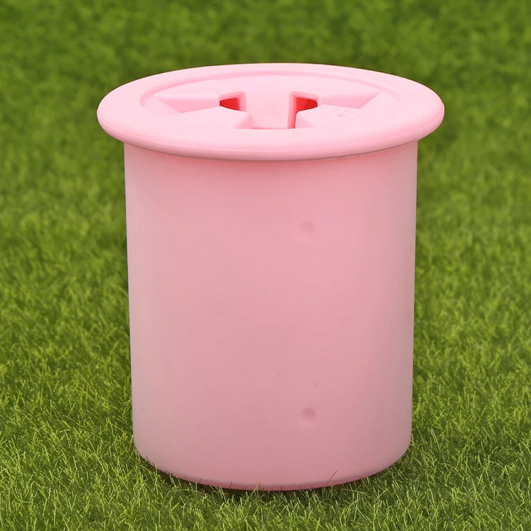 Portable Dog & Cat Paw Cleaner Cup – Soft Silicone Foot Washer for Puppies & Kittens