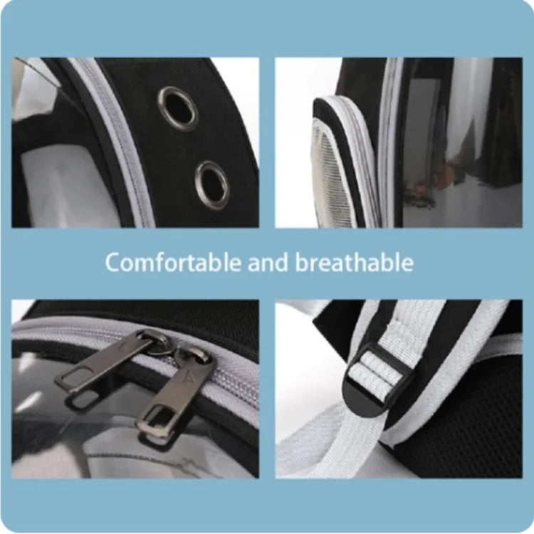 Cat Carrying Bag | Space Pet Backpack | Transparent Portable Dog Carrier