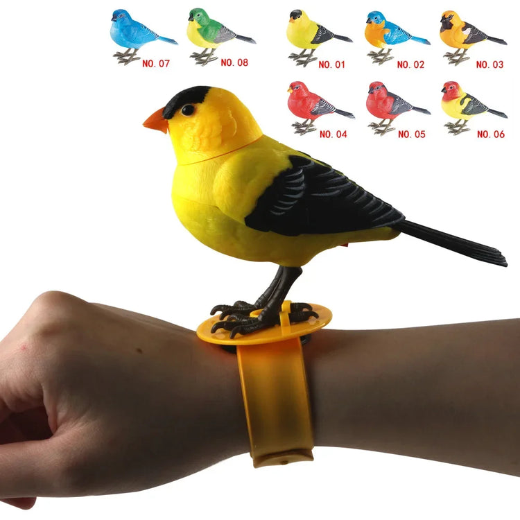 Simulation Bird Toy | Electronic Singing Bird | Interactive Bird for Kids | Motion Sound Control | Cute Decorative ToySimulation Bird Toy | Electronic Singing Bird | Interactive Bird for Kids | Motion Sound Control | Cute Decorative Toy