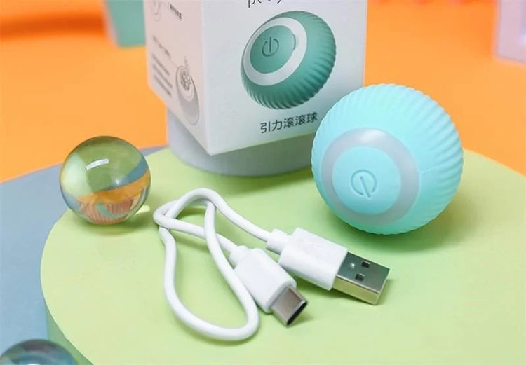 2023 NEW Electric Dog Toys | Smart Puppy Ball Toys For Cat | Small Dogs | Funny Auto Rolling Ball | Self-moving Puppy Games Toys | Pet Supplies