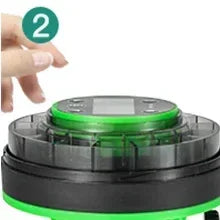 Automatic Fish Feeder for Aquarium with LCD Display and USB Rechargeable Timer – 3-Speed Adjustable Food Dispenser