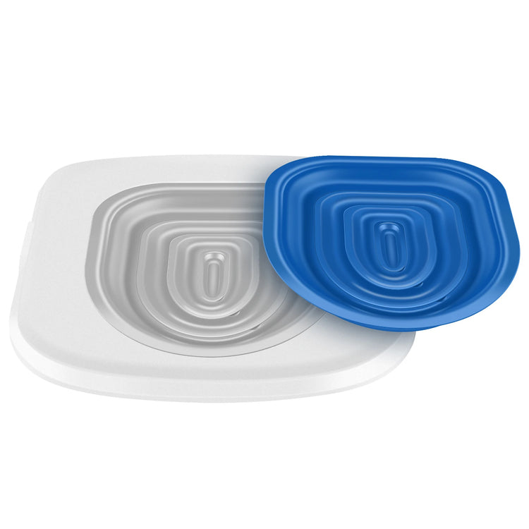 Pet Cat/Dog Toilet Training Kit | Reusable Removable Sand Tray Toilet Trainer for Cleaning & Training