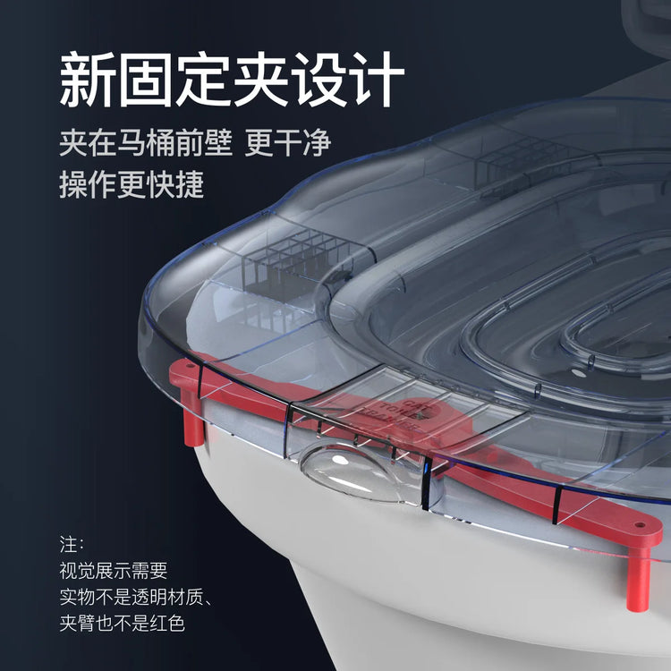 Best Plastic Cat Toilet Training Kit | Reusable Litter Mat & Toilet Trainer for Cats/Puppies | Pets Cleaning & Training Product