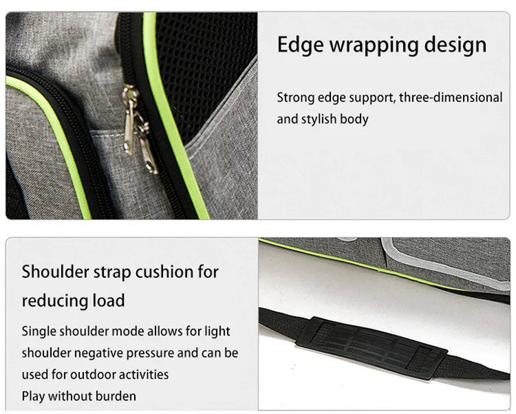 Soft-Sided Dog and Cat Carrier for Kittens – Lightweight & Portable Travel Bag