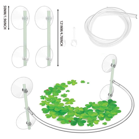 Fish Tank Floating Plant Interceptor Organize and Separate Different Plants Fence for Home Aquarium Decor