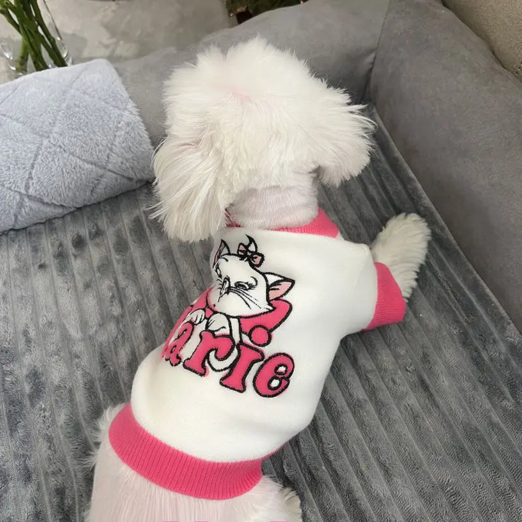 Kawaii Marie Cat | Dog & Cat Sweater Costume | Winter Warm Pet Clothes | Pullover Mascotas Clothing | Gatos Products for Animals