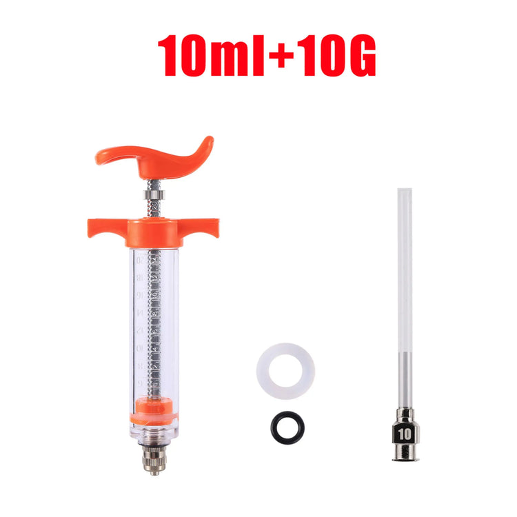 Bird Feeding Syringe Kit - 10ml/20ml | Parrot Chick Hand Feeder | Easy to Clean | Sick Bird & Emergency Feeding Tool | Food-Grade Gavage Tubes