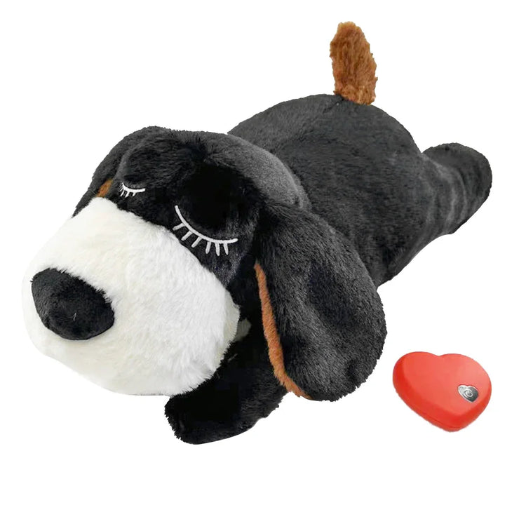 Heartbeat Plush Puppy Toy – Soothing Comfort Doll for Behavioral Training & Stress Relief