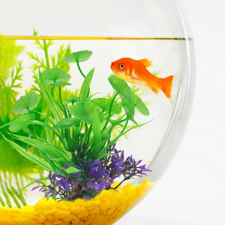 Artificial Aquatic Plant – Fade-Resistant Plastic Decor for Fish & Reptile Tanks