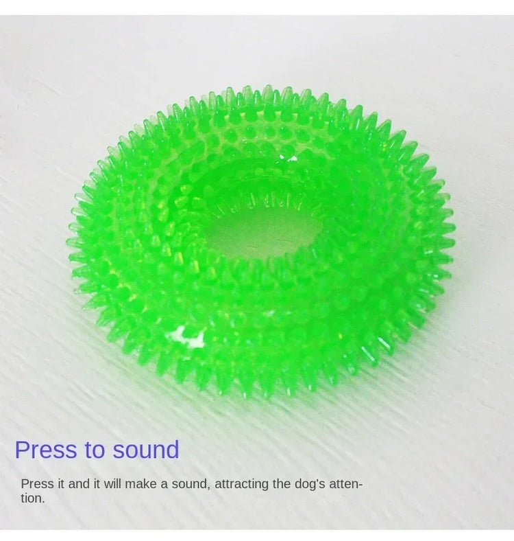 Durable Squeaky Ball Toy – Chew-Resistant Dog Ball for Interactive Play