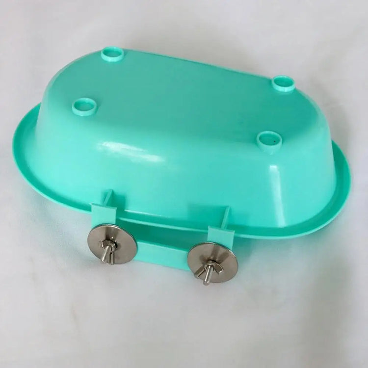 Bird Bath For Cage Parrot Large Wall Mounted Bird Water Feeder Wall Mounted Outdoor Bird Water Feeder For Medium Parakeet Small