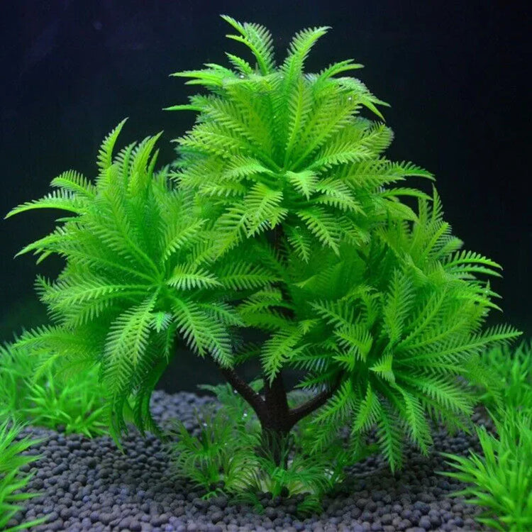 Realistic Plastic Aquarium Plant – Simulation Water Plants Decoration for Fish Tanks