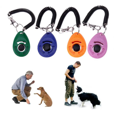 Dog Training Clicker with Adjustable Wrist Strap | Portable Pet Trainer Tool