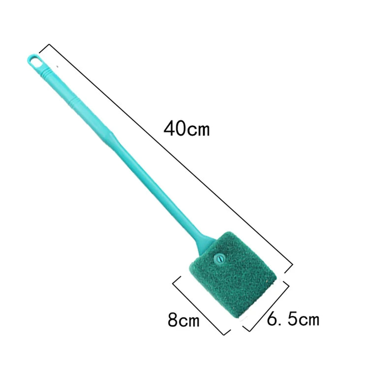 Double-Sided Aquarium Cleaning Brush – Algae Scraper Sponge for Fish Tank