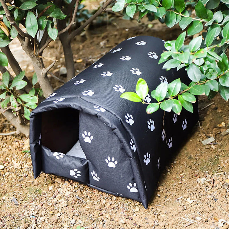 Winter Outdoor Cat House | Washable - Indoor & Outdoor Shelter | Keep Warm - Wide Applications | Pet House for Cats & Small Dogs