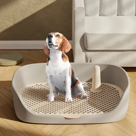 Training Toilet Pet Toilet for Small Dogs & Cats — Portable Puppy Pad Holder Tray
