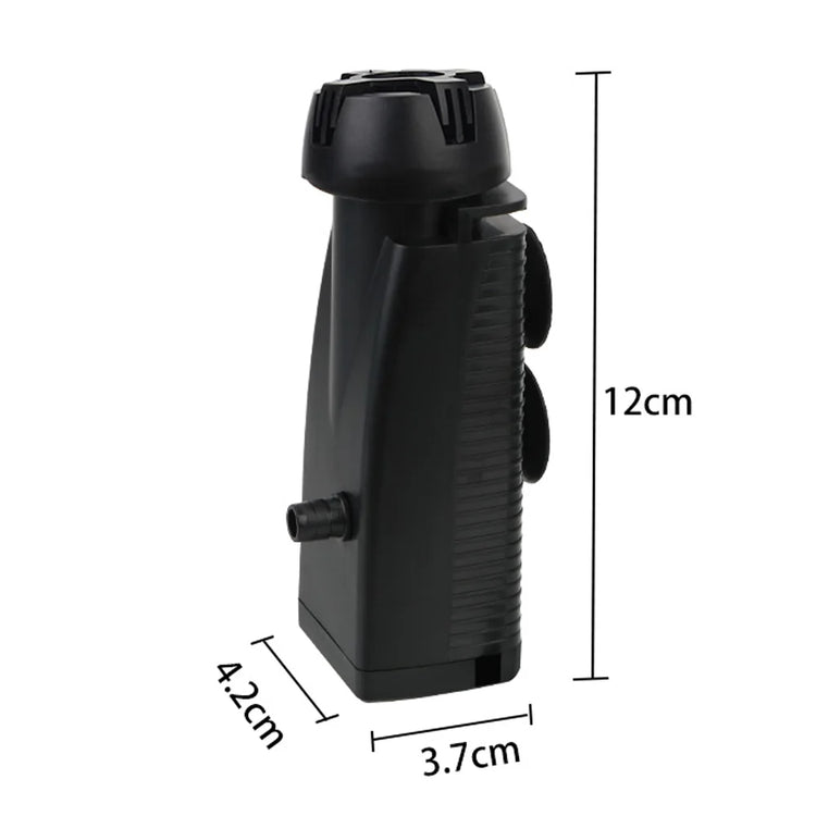 Aquarium Surface Oil Skimmer Pump - Protein Film Remover for Fish Tank