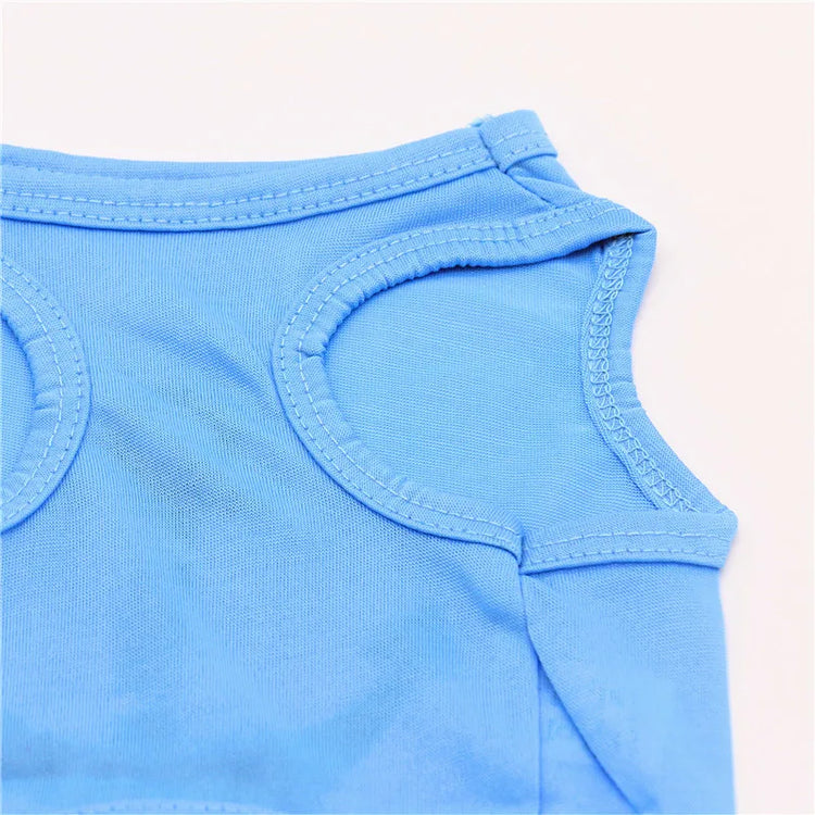 Security Clothing for Dogs | Summer Pet Clothes | Chihuahua & Yorkshire Vest for Small Dogs and Cats | Low Price Pets T-shirt Costume