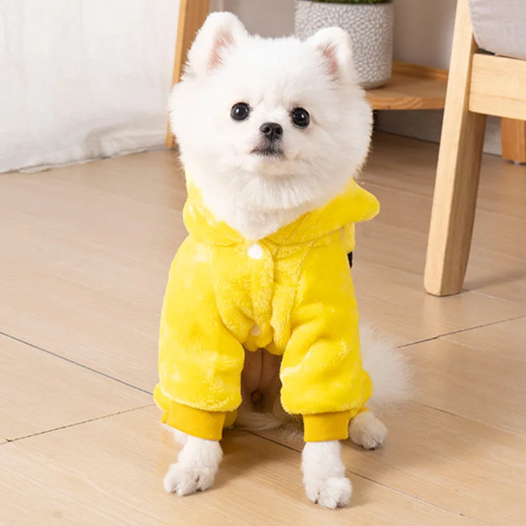 Soft Warm Fleece Dogs Jumpsuits | Chihuahua and Yorkshire Coats