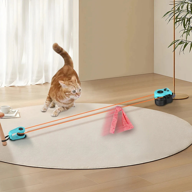 Cat Running Wheel Interactive Toy – Adjustable Speed Treadmill for Indoor Cats