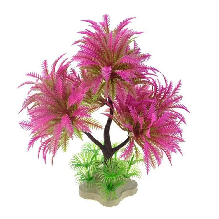 Realistic Plastic Aquarium Plant – Simulation Water Plants Decoration for Fish Tanks