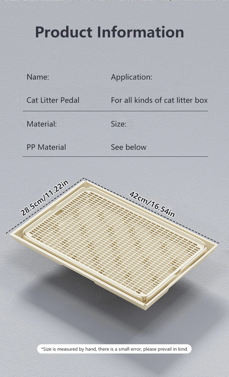 Pet Cat Litter Mat | Waterproof | Double Layer | Litter Box Pad | Cat Cleaning Accessories