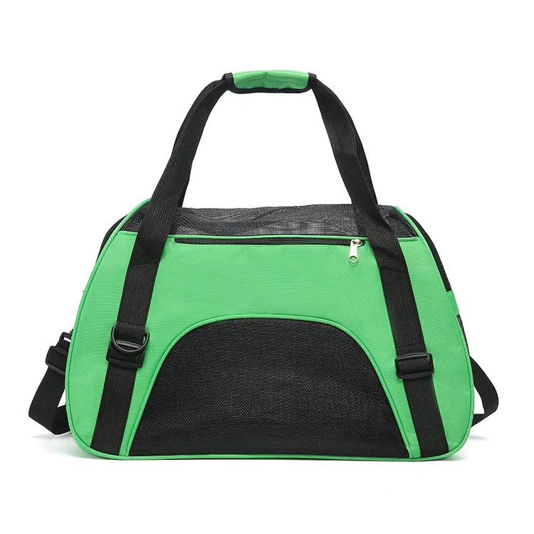Cat Bags | Soft-Sided Portable Dog Carrier | Mesh Breathable Handbag | Foldable Pet Travel Transport Bag