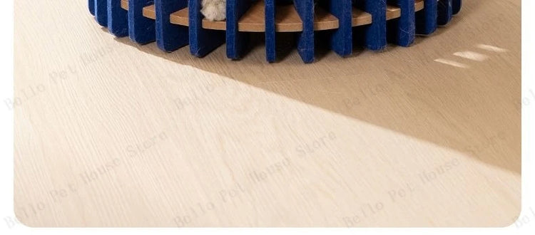 Bird Cage Cat Bed | Luxury Felt Nest for Cats | Breathable & Durable Enclosed Pet Furniture for Comfort & Style