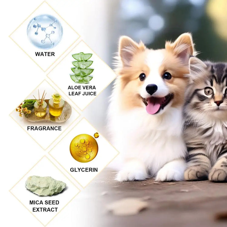Natural Dog Shampoo – Gentle, Deep Cleansing Shampoo for Sensitive Skin and Healthy Coat