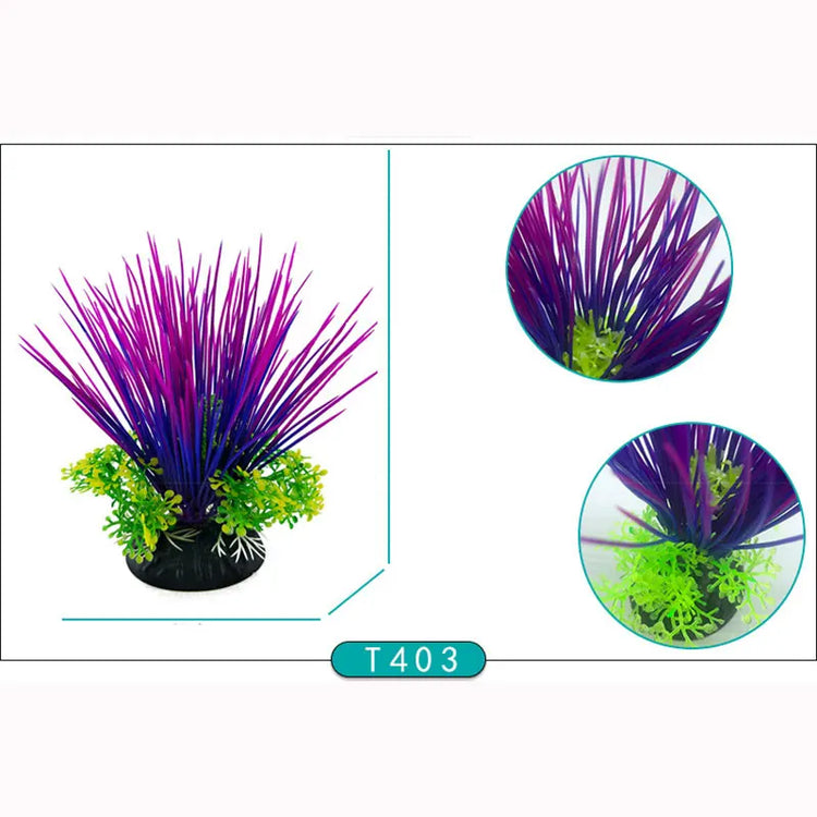 Fish Tank Grass Decoration Artificial Aquarium Decor Plants Water Weeds Ornament Aquatic Plant Accessories 