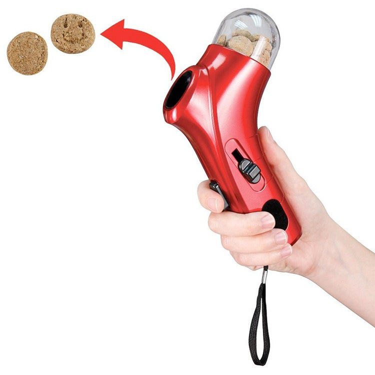 Dog Food Launcher Snack Feeder Pet Training Reward Toy Puppy Kitten Outdoor Interactive Plaything Pet Supplies Fun Beach Toys