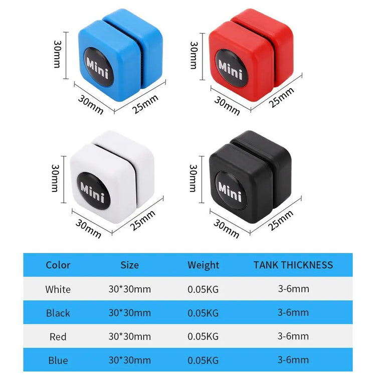 Double-Sided Magnetic Aquarium Cleaner – Fish Tank Glass Scrubber with Anti-Scratch Pads