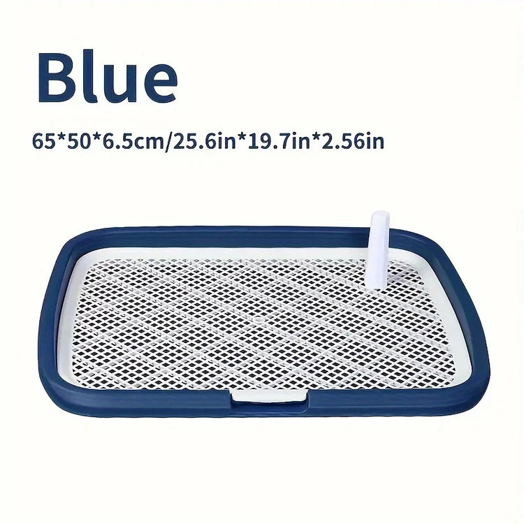 Reusable Dog Potty Training Tray – Non-Slip Puppy Pad Holder for Indoor & Outdoor Use