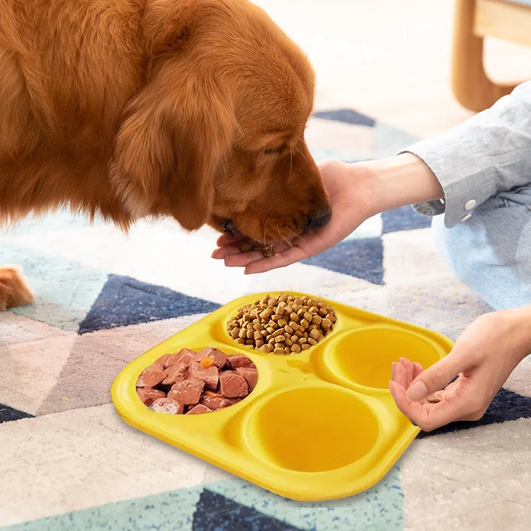 Silicone Refillable Dog Food Ball – Chew Toy & Treat Dispenser for Aggressive Chewers
