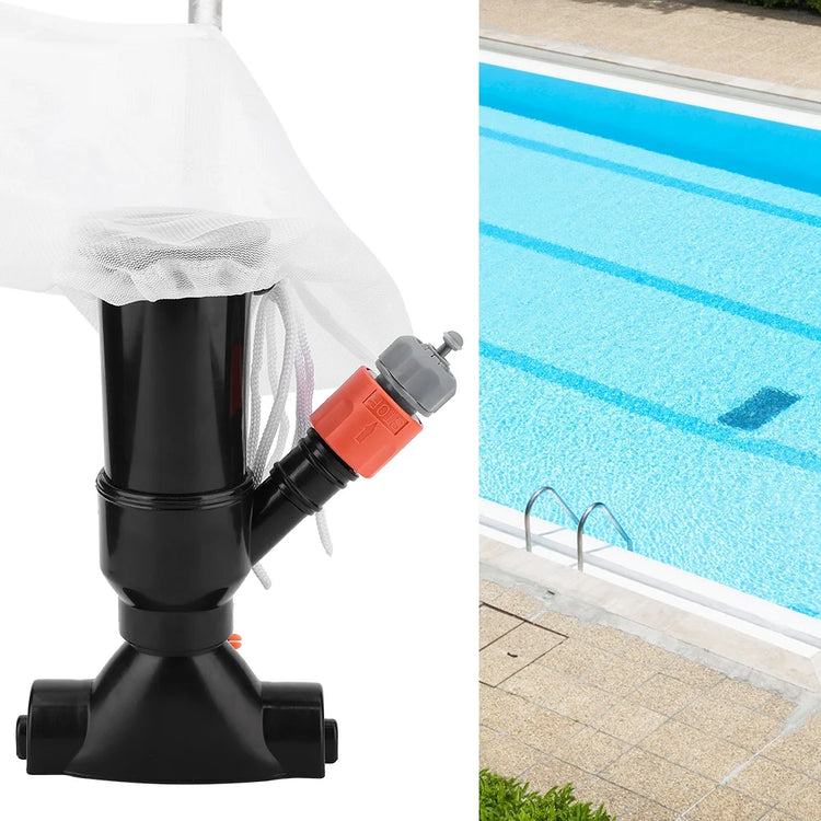 Portable Pool Vacuum Cleaner – Pond, Spa & Fountain Cleaning Tool with Mesh Bag