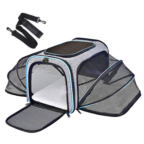 Soft-Sided Dog and Cat Carrier for Kittens – Lightweight & Portable Travel Bag
