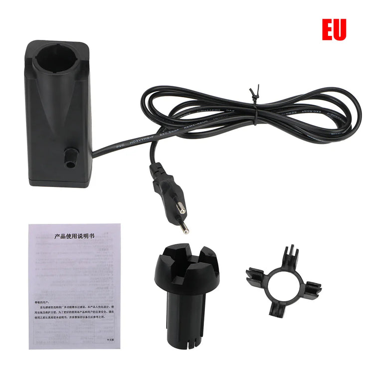 Aquarium Surface Oil Skimmer Pump - Protein Film Remover for Fish Tank