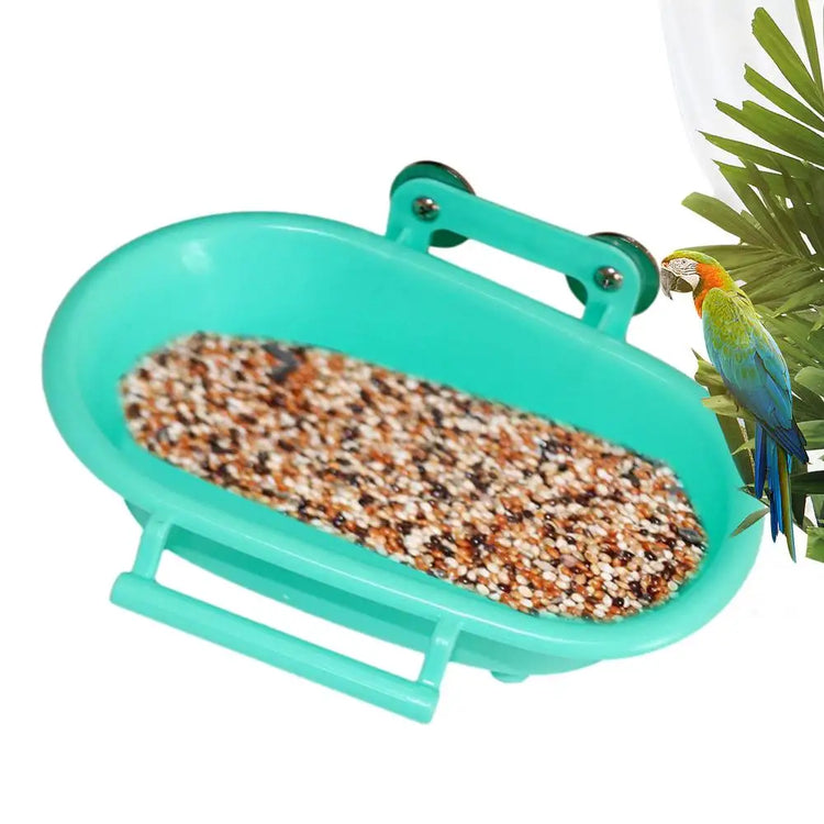 Bird Bath For Cage Parrot Large Wall Mounted Bird Water Feeder Wall Mounted Outdoor Bird Water Feeder For Medium Parakeet Small