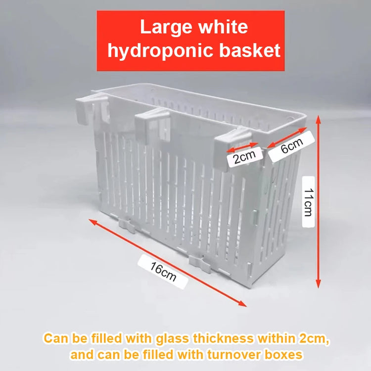 Fish Tank Hanging Planter Aquatic Plant Holder Heat-resistant Hydroponic Basket Aquarium Underwater Aquatic Plants Basket