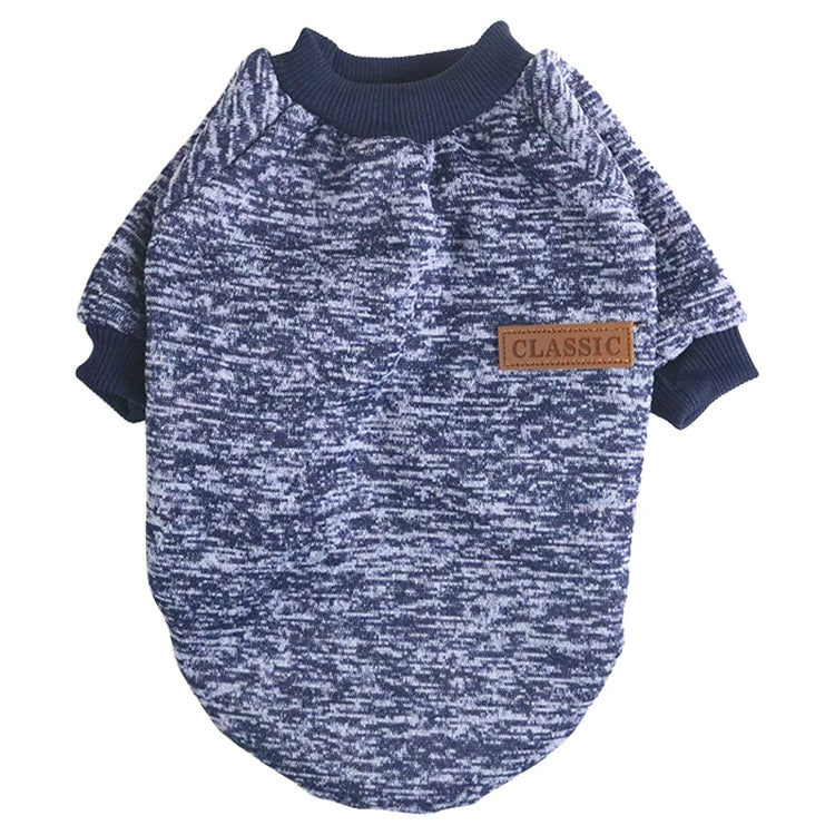 Small & Medium Dogs Clothes | Puppy Soft Sweater | Autumn & Winter Warm Pet Coat Sweatshirt