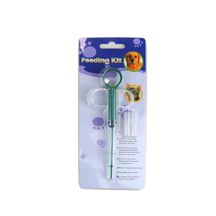 Pet Cat Dog Medicine Feeding Stick Kit | Animal Drug Feeder - Veterinary Suppliers