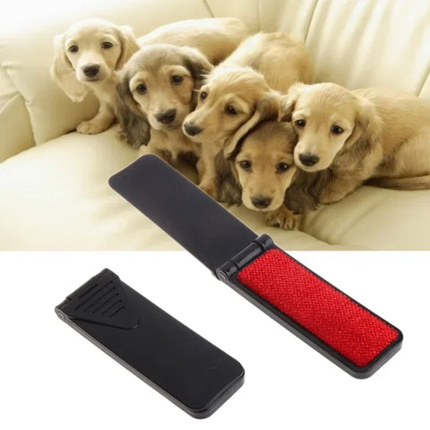 Portable Foldable Pet Hair Remover – Manual Lint Brush for Clothes, Sofa & Upholstery