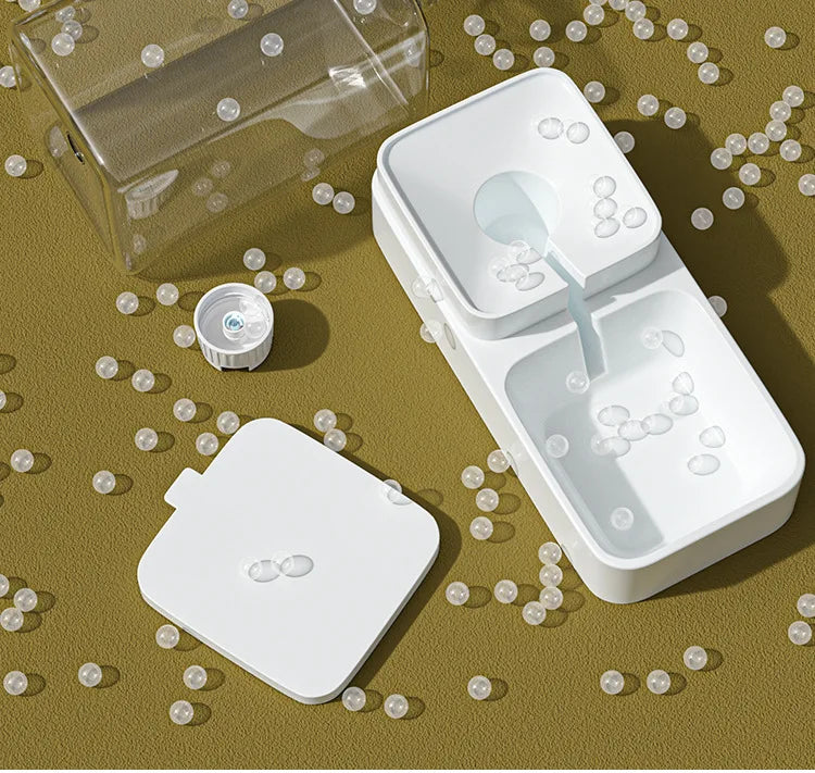 Automatic Cat Feeder & Water Dispenser | Gravity Pet Food Container | 3.8L BPA-Free Plastic Feeder for Cats & Dogs | No Power Needed