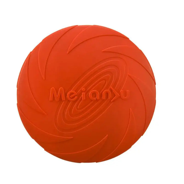 OUZEY Bite Resistant Flying Disc Toys for Dogs | Multifunction Pet Puppy Training Toys | Outdoor Game Dog Products