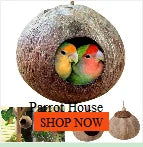 Pet Parakeet Budgie Hanging Play Toys | Bird Cage Wood Branch Stand Perches | Parrot Wooden Holder Perches