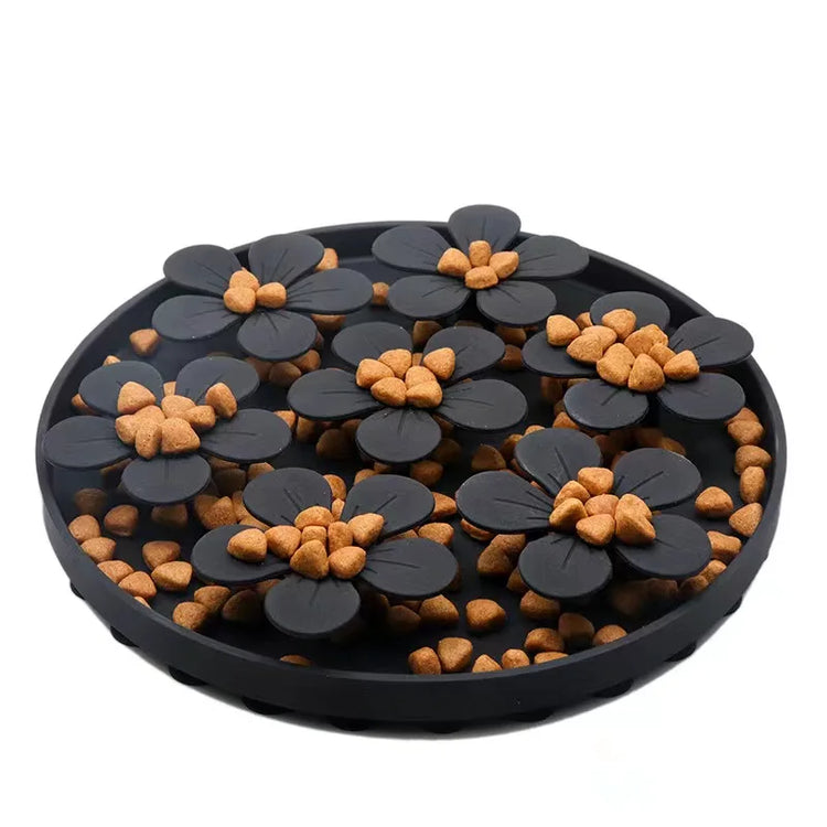 Pet Mat for Dogs & Cats | Suction Slow Feeder Bowl | Silicone Lick Pad & Treat Dispenser